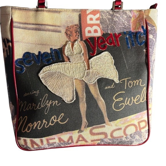 MARILYN MONROE Bag Sequins Jewels Beading Seven Year Itch Movie Tom Ewell Iconic - Picture 1 of 11